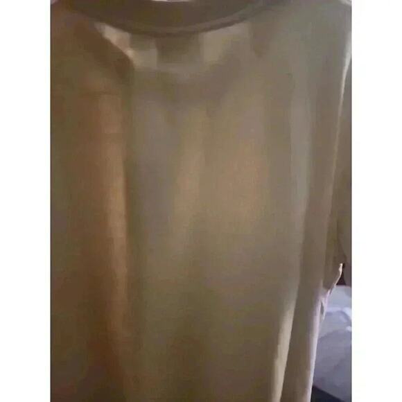 NWT Smash Men's Beige Short Sleeve Crew Neck Pullover T Shirt Size Small CR6 - Picture 5 of 6